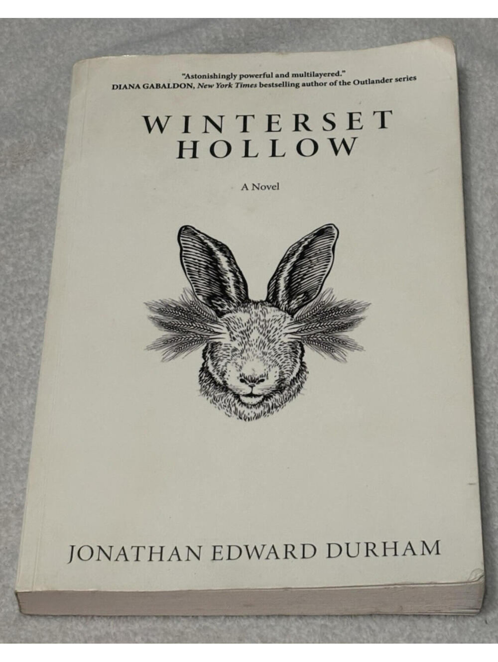 Winterset Hollow by Jonathan Edward Durham || PB First Edition || pre-owned